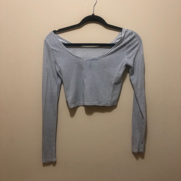 Striped crop top from Pacsun - Picture 2 of 2
